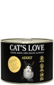 Cat's Love Adult 200g Dose Katzennassfutter 6 x 200 Gramm Huhn Pur mit Leinöl & Brennnessel Vorschaubild