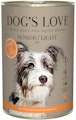 Dog's Love Senior 400g Dose Hundenassfutter 6 x 400 Gramm Pute & Light mit Zucchini & JohanneskrautVorschaubild