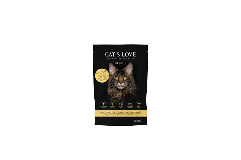 Cat's Love Adult  400 Gramm Katzentrockenfutter 6 x 400 Gramm GeflügelVorschaubild