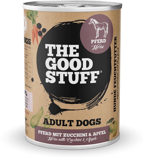 The Goodstuff Adult 400 Gramm Hundenassfutter 6 x 400 Gramm Horse und ZucchiniVorschaubild