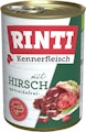 RINTI Kennerfleisch 400g Dose Hundenassfutter 48 x 400 Gramm HirschVorschaubild