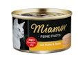 Miamor Feine Filets in Jelly 100g Dose Katzennassfutter Sparpaket 48 x 100 Gramm Huhn & PastaVorschaubild
