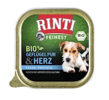 RINTI Feinest Bio 150g Schale Hundenassfutter