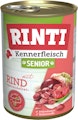 RINTI Kennerfleisch Senior 400g Dose Hundenassfutter 24 x 400 Gramm RindVorschaubild