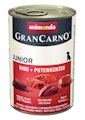 animonda Gran Carno Junior 400g Dose Hundenassfutter Sparpaket 12 x 400 Gramm Rind + PutenherzenVorschaubild