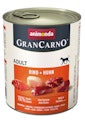 animonda Gran Carno Adult 800g Dose Hundenassfutter Sparpaket 12 x 800 Gramm Rind + HuhnVorschaubild