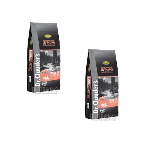 Dr. Clauder's Best Choice Lifecycle Sensitive Adult Lachs & Reis All Breed Hundetrockenfutter