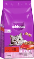 Whiskas Trocken 1+ mit Rind Katzentrockenfutter