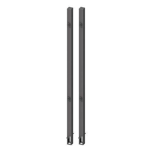 TraumGarten Metall-Pfosten Doppeltor 2er Set