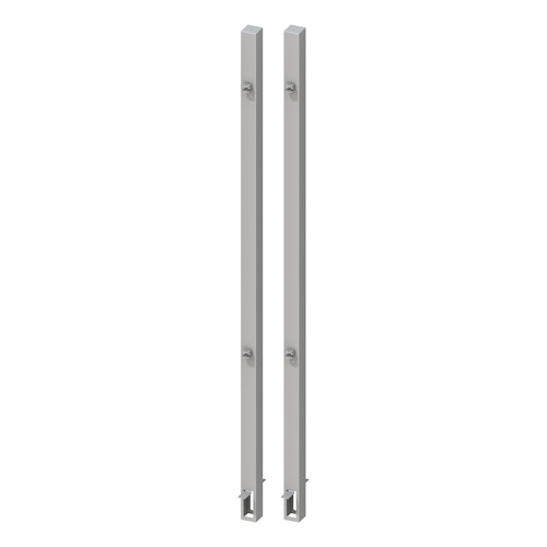 TraumGarten Metall-Pfosten Doppeltor 2er Set