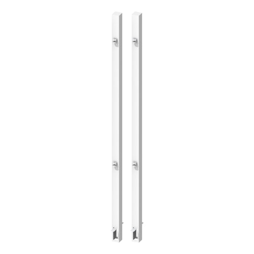 TraumGarten Metall-Pfosten Doppeltor 2er Set